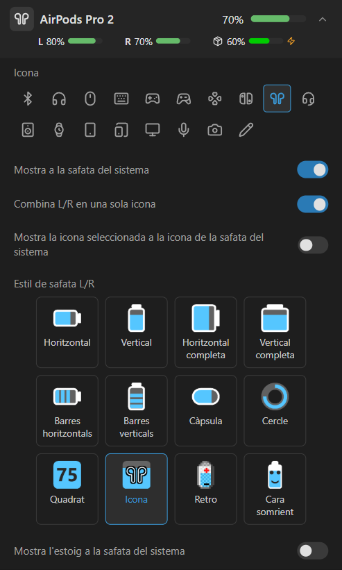 Detalls dels AirPods