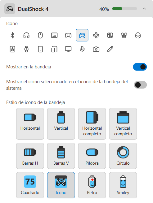 Ajustes del dispositivo