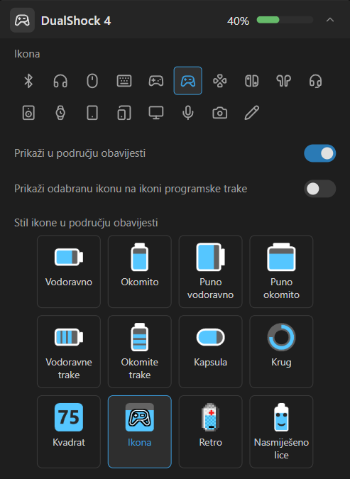 Postavke uređaja