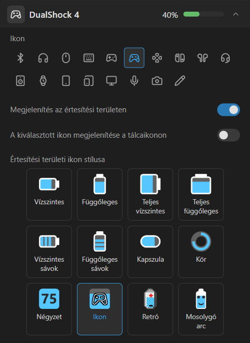 Eszközbeállítások