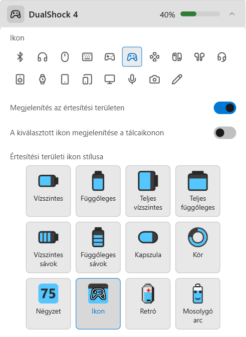 Eszközbeállítások
