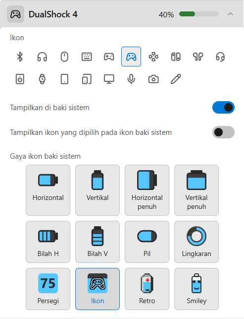 Pengaturan perangkat