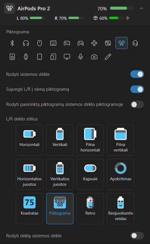 „AirPods“ išsami informacija