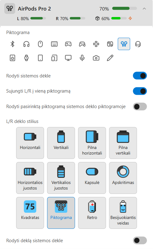 „AirPods“ išsami informacija