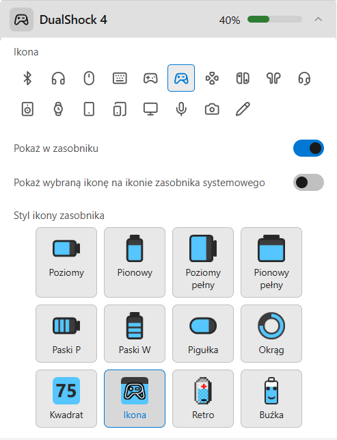 Ustawienia urządzenia
