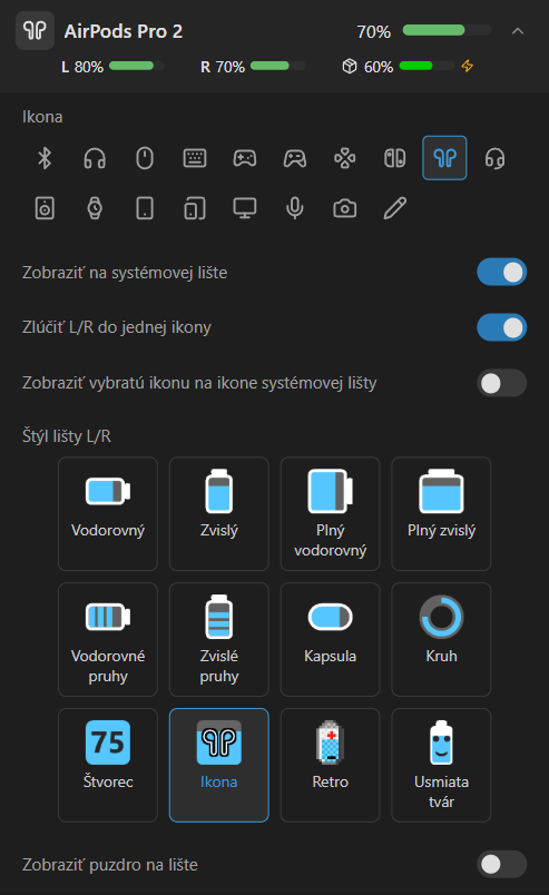 Podrobnosti o AirPods